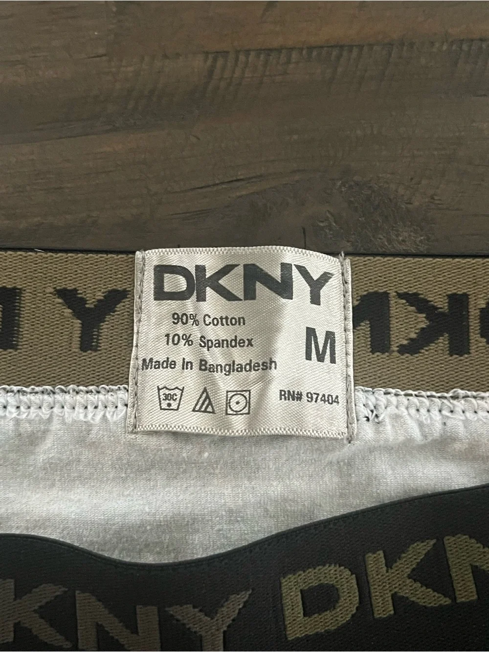 RARE DKNY COTTON STRETCH CAMO BRIEFS